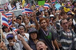 ตัวแทนกองทัพไทยแสดงความเห็นต่อสถานการณ์การเมือง